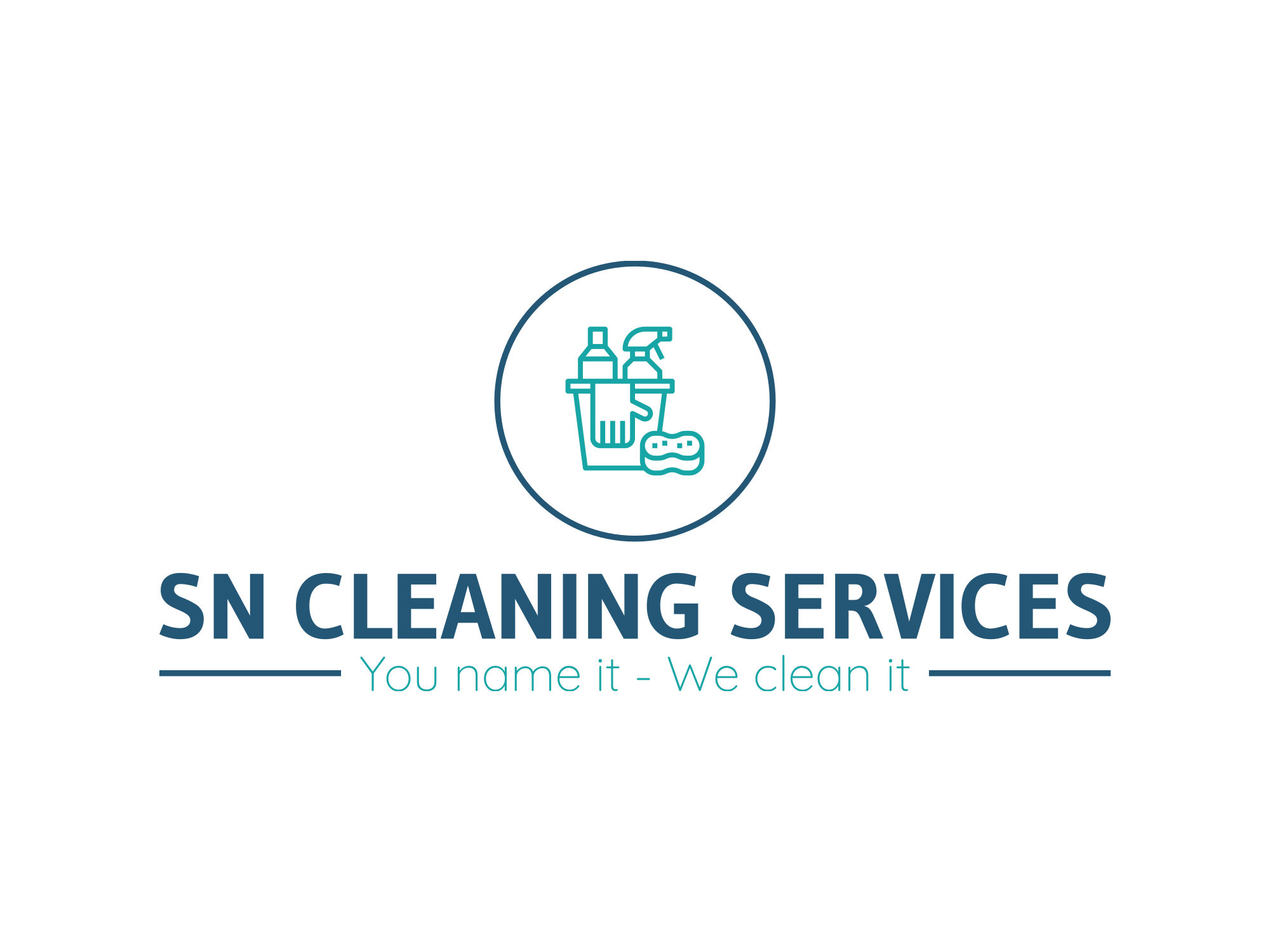 a logo for a cleaning company