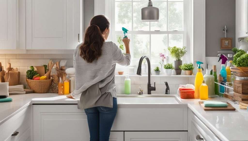 deep cleaning kitchen and bathroom tips for pet owners