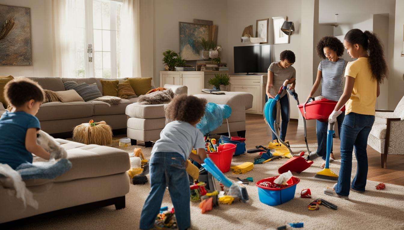 Getting the Whole Family Involved in Cleaning Chores