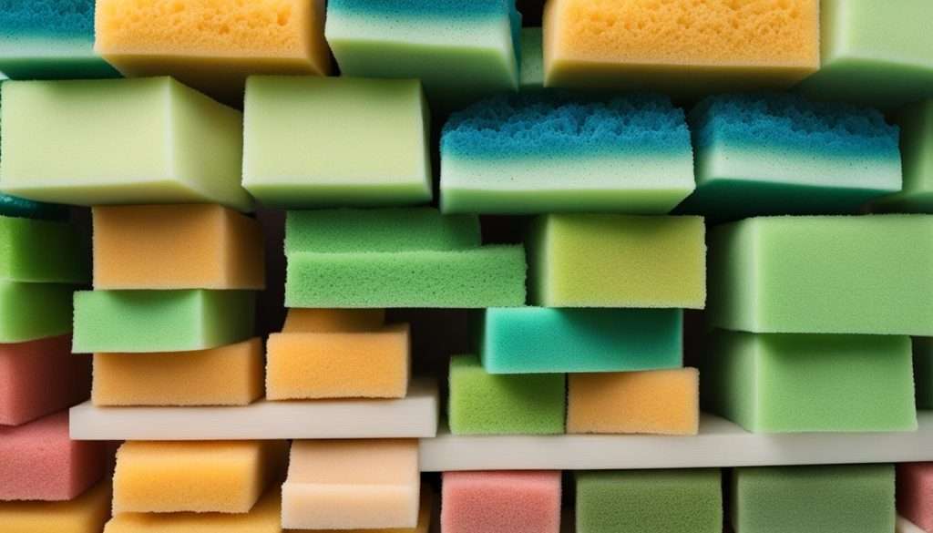 Recyclable sponges