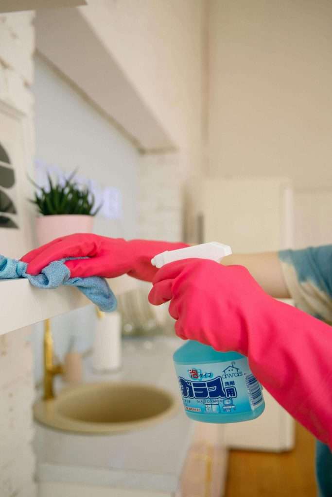 Weekly cleaning routine keeping homes fresh in Barking and Dagenham.